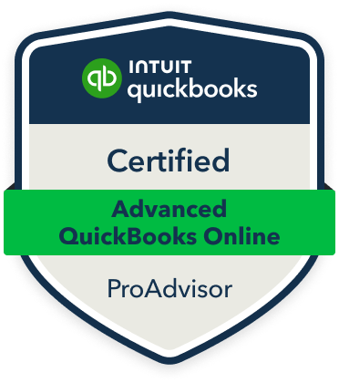 Quickbooks Online Advanced ProAdvisor badge